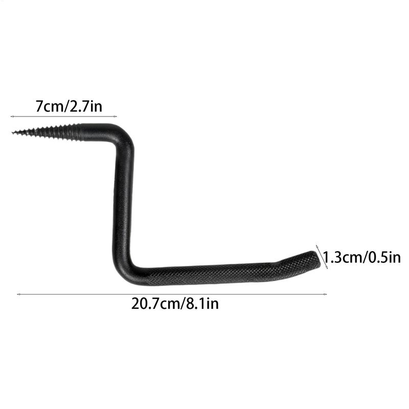 Ступени для лазания по деревьям 20,7 см/8,15 дюймов Охота на открытом воздухе Крепление на дерево 705 фунтов Лазающий стенд для дерева Нескользящий саморез