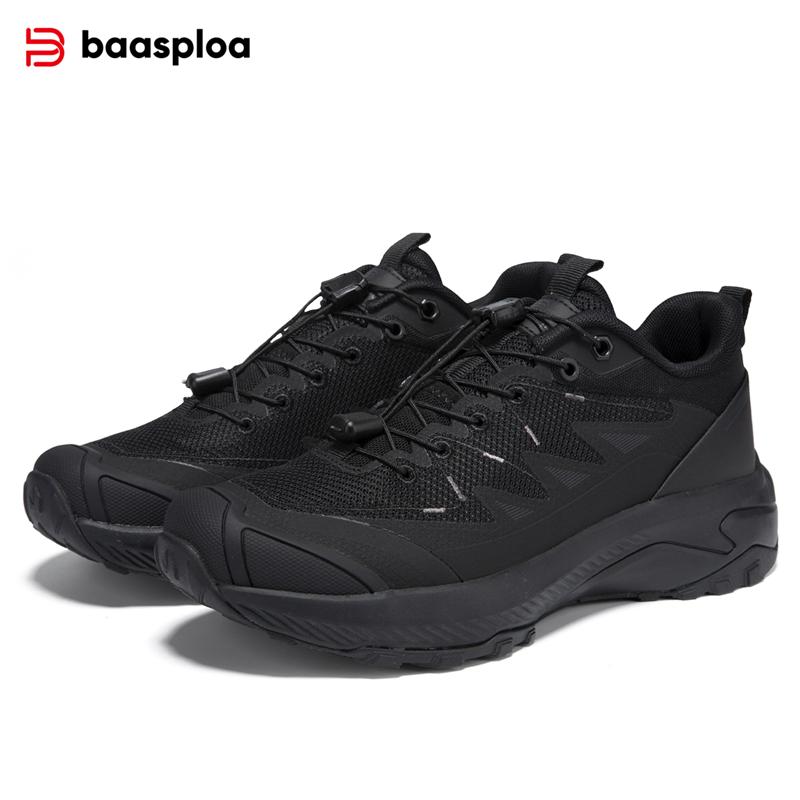 BAASPLOA Женская обувь для активного отдыха Нескользящая износостойкая сетчатая дышащая женская обувь для альпинизма и походов Модная женская спортивная обувь