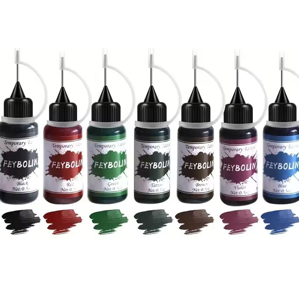 Гель для тату хной, устойчивый к поту, временная, долговечная краска для боди-арта, водостойкий, для DIY, для всех типов кожи