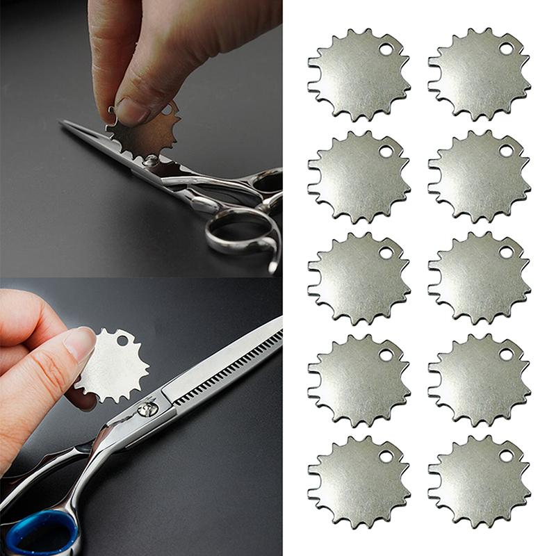 10Pcs Hair Cutting Shear Scissor Adjustment Tool Universal Tension Key For Beauty Grooming Shears Adjust Key Tighten The Screws