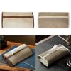 Rectangle Shape Woven Tissue Box Straw Woven Napkin Storage Container  Desk Organizer