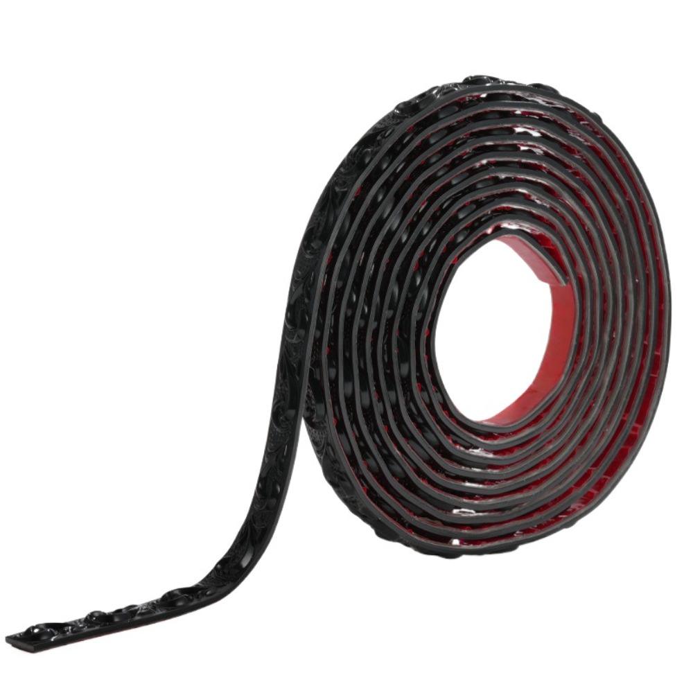 Дизайн интерьера Самоклеящийся настенный молдинг Гибкий плинтус Отклеивающийся и приклеивающийся Рамка для зеркала 5 м ПВХ Кромка для плитки Потолок