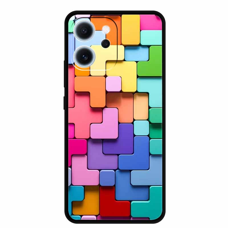 Gift Case For Oppo Reno15 F Back Flower Phone Cover 15F Silicone TPU Cases Reno15F Soft Protector Coque Funda Capa Shell Bumper