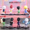 8Pcs Hunter x Hunter GON FREECSS Anime Figure Killua Zoldyck Action Figure Kurapika Figurine Adult Collectible Model Doll Toys