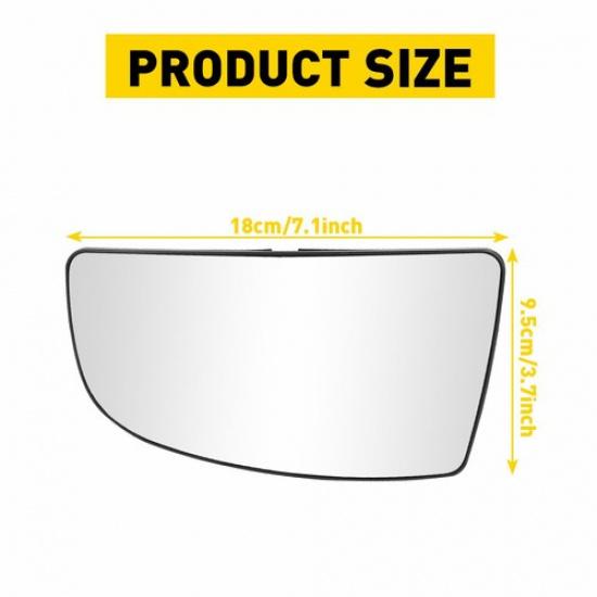 Mirror Glass Lower Convex Driver Side LH for Ford Transit 150 250 350 2015-