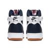 Nike Кроссовки Air Force 1 High Obsidian мужские, синие, красные, с белыми орбитами AT7653-400