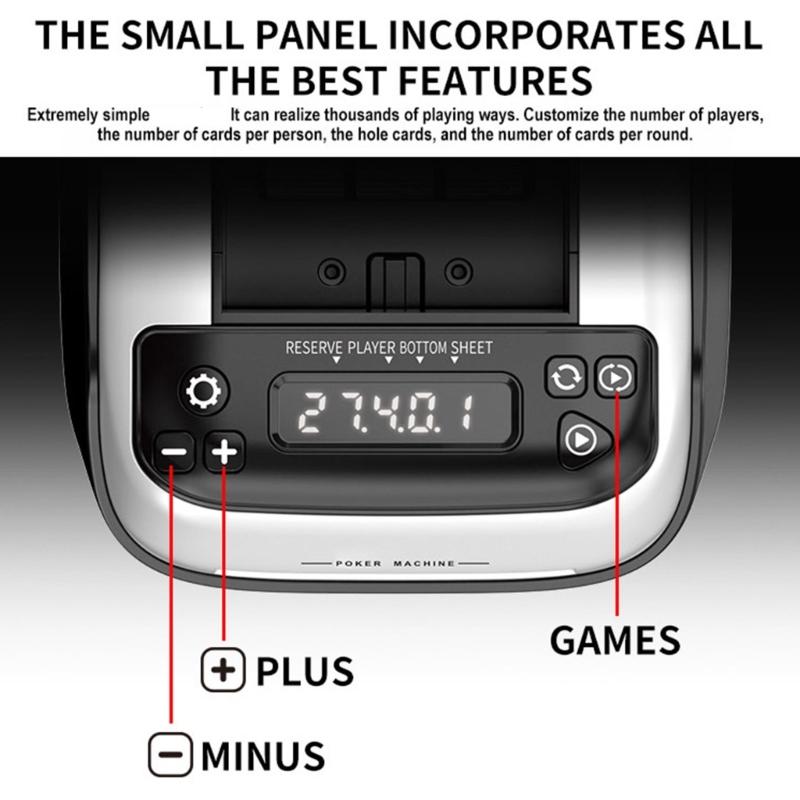 Интеллектуальный вращающийся автомат для раздачи карт: бесшумная работа и устойчивое основание для использования в профессиональных казино