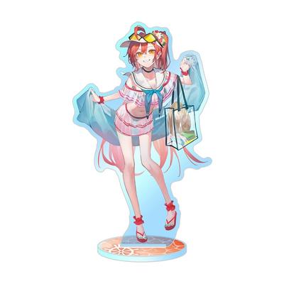 Летний школьный фестиваль KADOKAWA MF Bunko J 2024. Недавно нарисованная тропическая акриловая стойка жаждет Leche x Acrylic ``God play''.] приблизительно. В12,9 Ш7,8 см