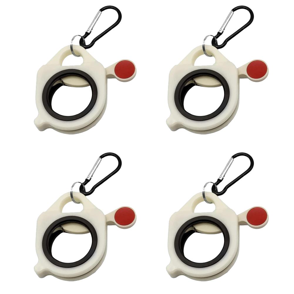 10-1PC Fluorescent Cable Tie Organizer Tools Reusable Zip Tie Holder Portable Electrical Wire Ties Clip Cable Tie Storage Tools