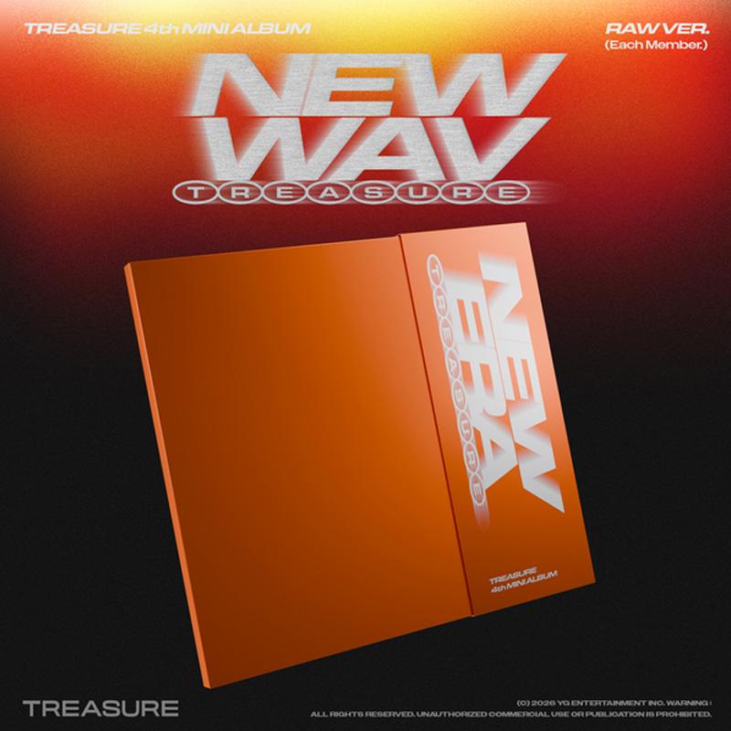 TREASURE 4-й мини-альбом NEW WAV RAW VER.