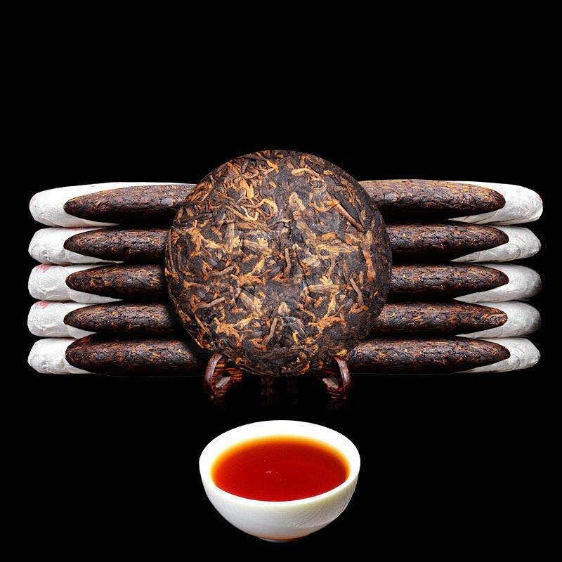 2014/2008 Banzhang Golden Buds Shu Puerh Tea Palace Qizi Ароматный спелый чай Пуэр 100 г/300 г/500 г