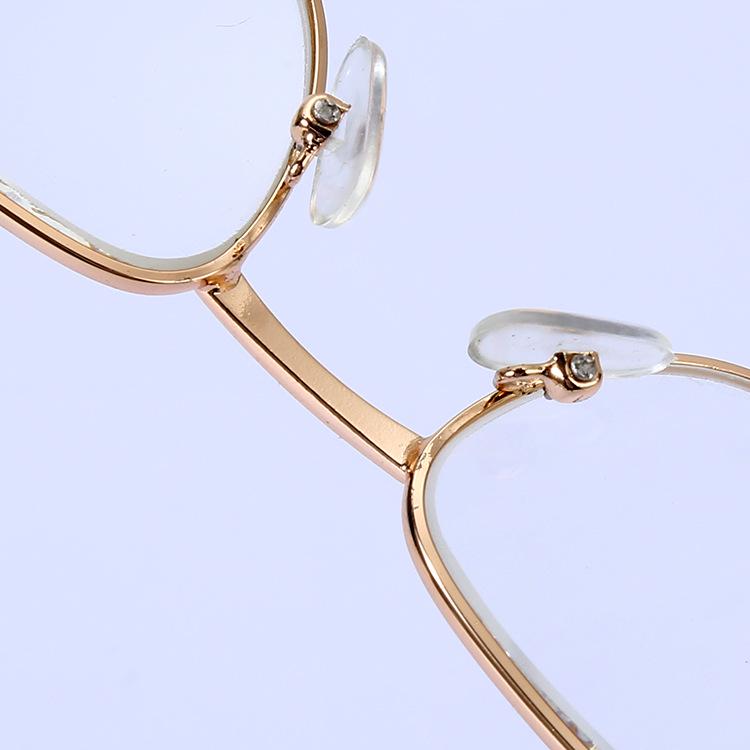 Очки для чтения Donghai Crystal Glass с нескладной серебристой оправой