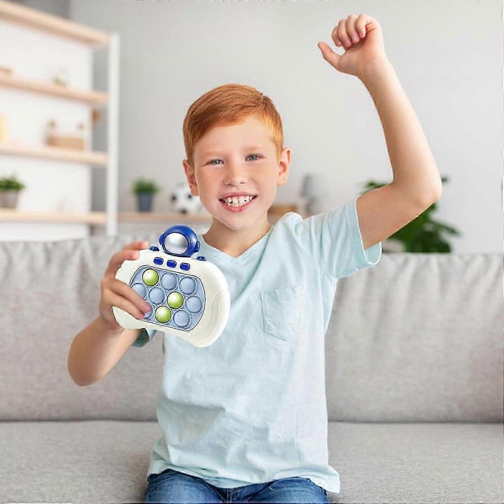 Astronaut Handheld Speed Push Game Machine: A Fun Multiplayer Game for Family, Sensory Fidget Toy Anti-Stress Plopper Toy Birthday Gifts for 6-12 Year