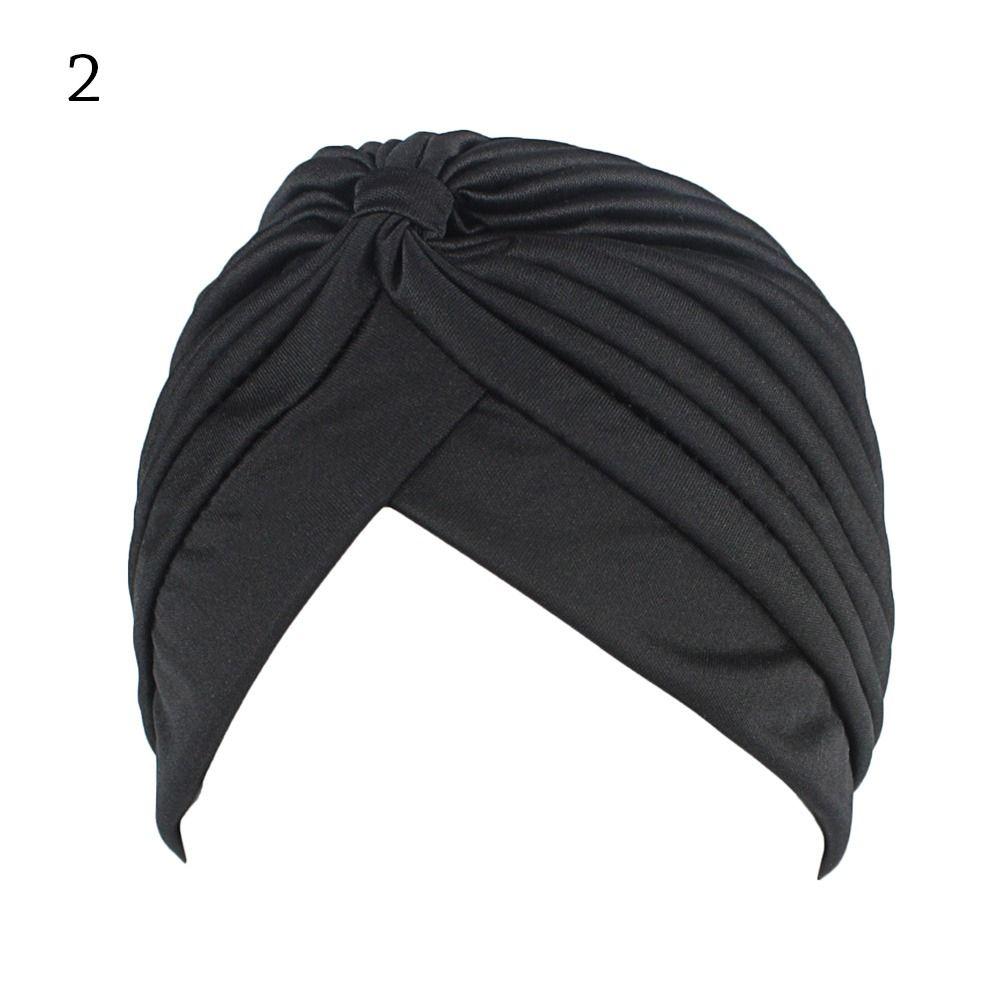 Шапки, шапки-бини, повязка на голову, тюрбан чистого цвета, детская национальная шапка для химиотерапии, хлопковая шапка, бандана