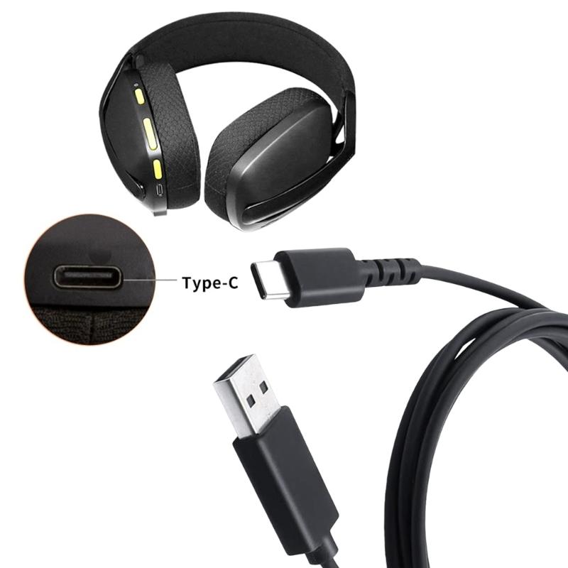 Premium Fast Charger USB Type C Data Cable Compatible for G733Lightspeed/GPROX Gaming Accessories 180cm Flexible Design