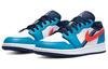 Kids' Sneakers Nike Jordan 1 Low Game Time (GS) White/Flash Crimson/Comet Blue