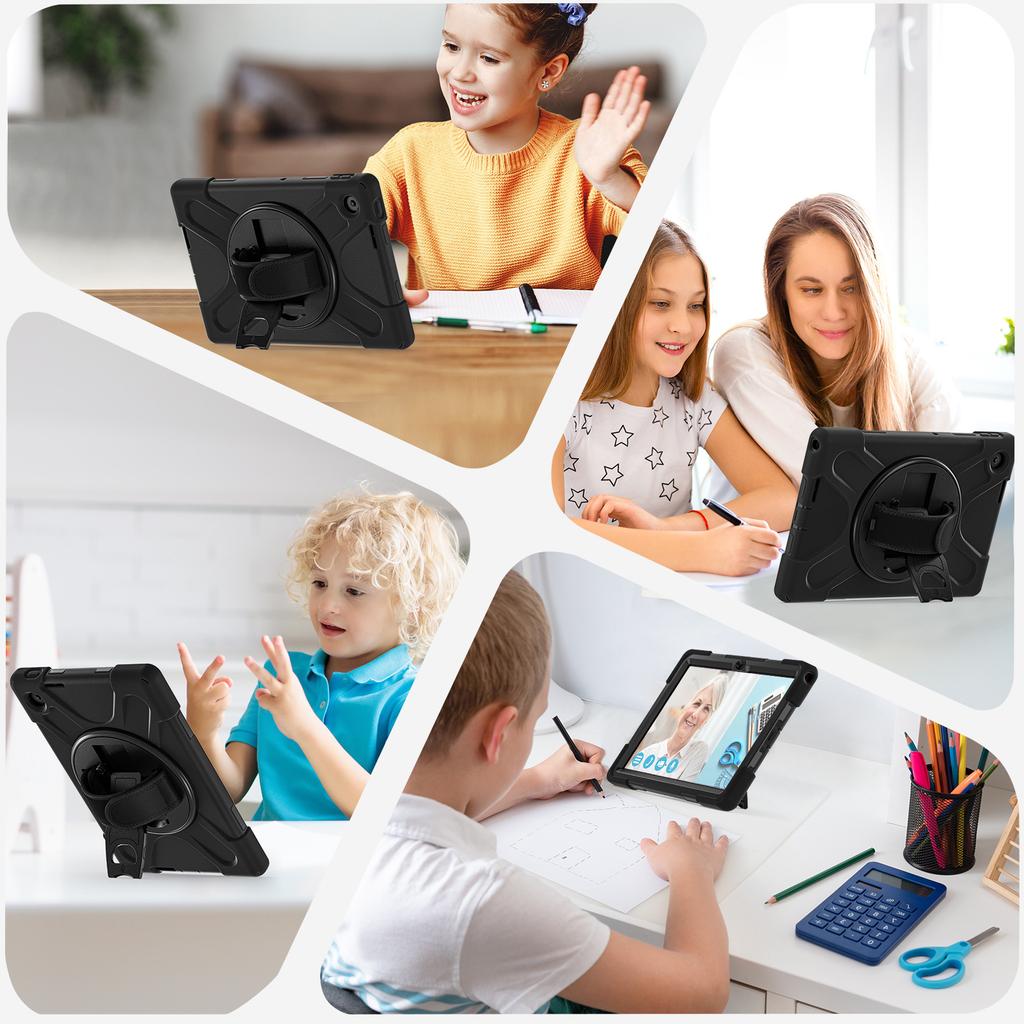 Suitable for Lenovo 2025 Lenovo Tab 10.1 three-proof hard case TB311FU tablet cover with button-collapsible stand
