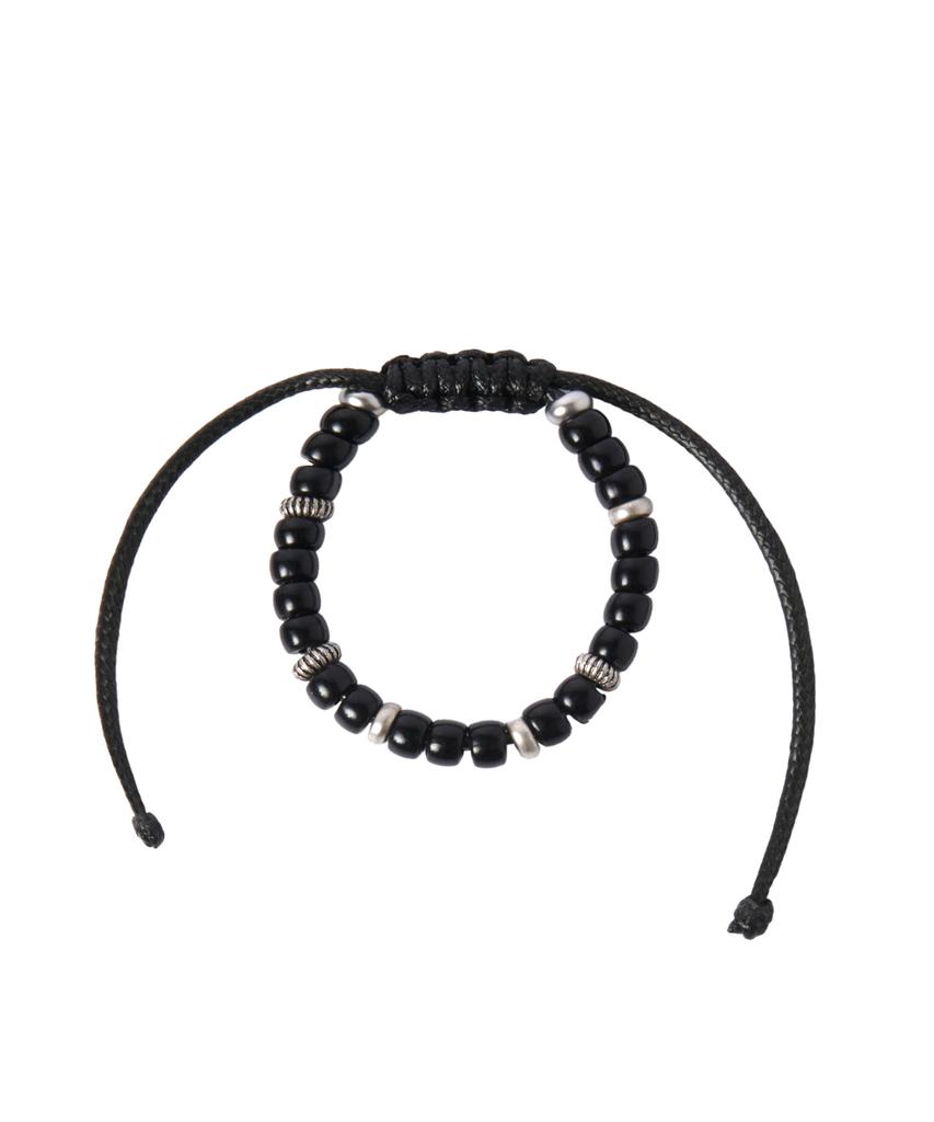 Musinsa Standard Western Bead Bracelet [Black]