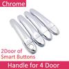 Для Nissan Versa Sedan Latio Almera Renault Scala 2012 ~ хромированная крышка дверной ручки автомобильные аксессуары набор накладок 2015