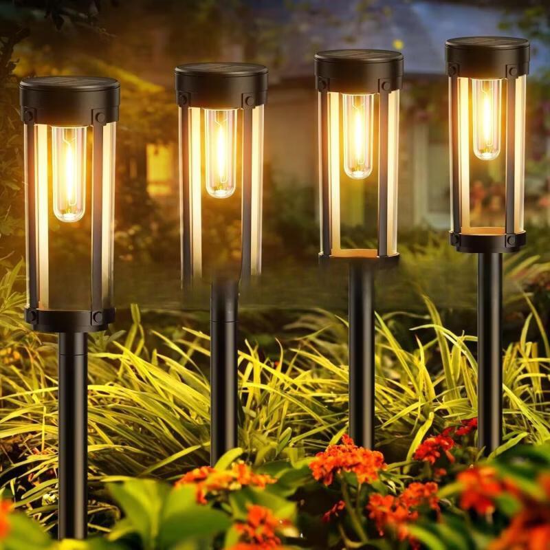 NuFeng Solar Tungsten Filament Lawn Lights