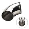 Car Exhaust 2.5 Inch 63mm 90 Degree Elbow Bend Pipe Stainless-Steel Car Exhaust Pipe Muffler Welded Pipe Auto Accessories