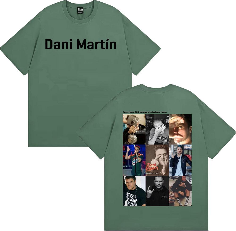 Rapper Dani Martin Album Cover Printed Tshirt Men Fashion Gothic High Street Tee Shirt Unisex Casual ONeck 100 Cotton T Shirt