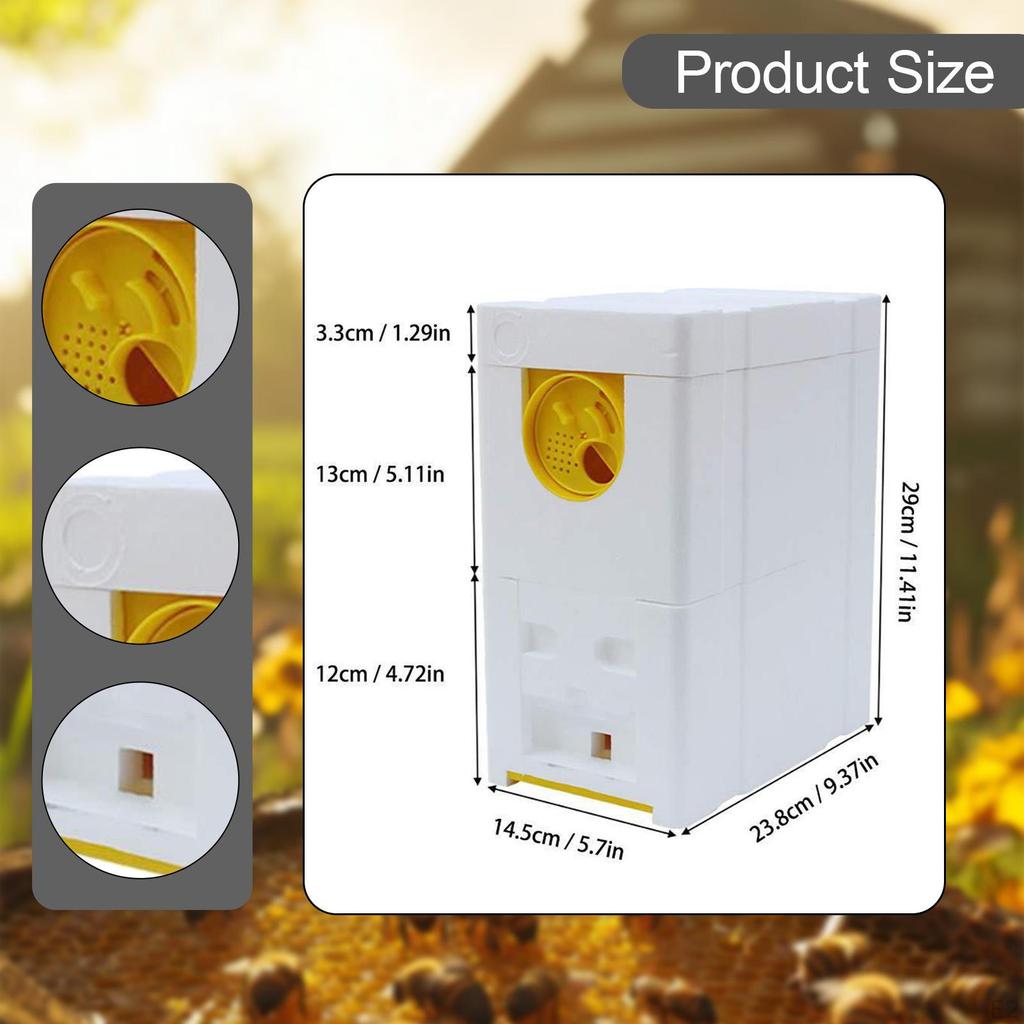 Queen Bee Breeding Box Hive Supplies Easy To Use Foam Rearing for Summer Late
