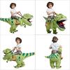 Животное Мультфильм Езда T-Rex Надувной Костюм Детская Детская Ролевая Игра Динозавр Взрослые Дети Игра Преследование Подарок На День Рождения