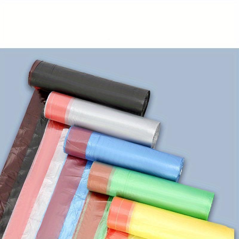 Extra Thick Drawstring Trash Bags - Colorful, Self-Sealing Disposable Garbage Liners for Kitchen, Bedroom, Bathroom & Living Room Cleaning