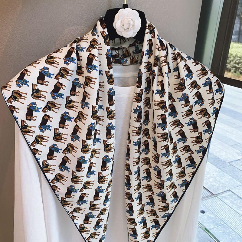 Versatile Cotton Triangle Scarf Neck Support Stylish Winter Accessory