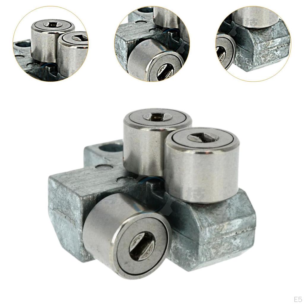 Комплект направляющих роликов для переднего направляющего подшипника ленточной пилы