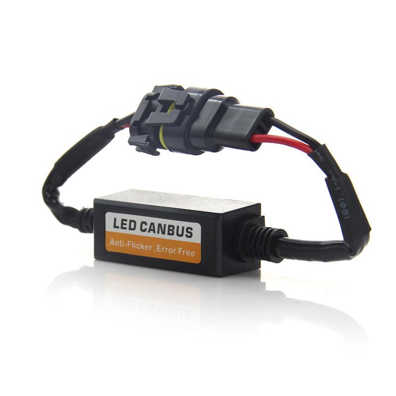 1 шт. H7 LED Canbus декодер автомобильные фары безошибочный резистор для внедорожника противотуманные фары H4 H7 H1 H11 9006 9007 адаптер антимерцание