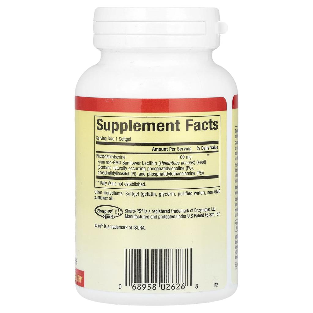 Phosphatidylserine, 100Mg, 120 Softgels