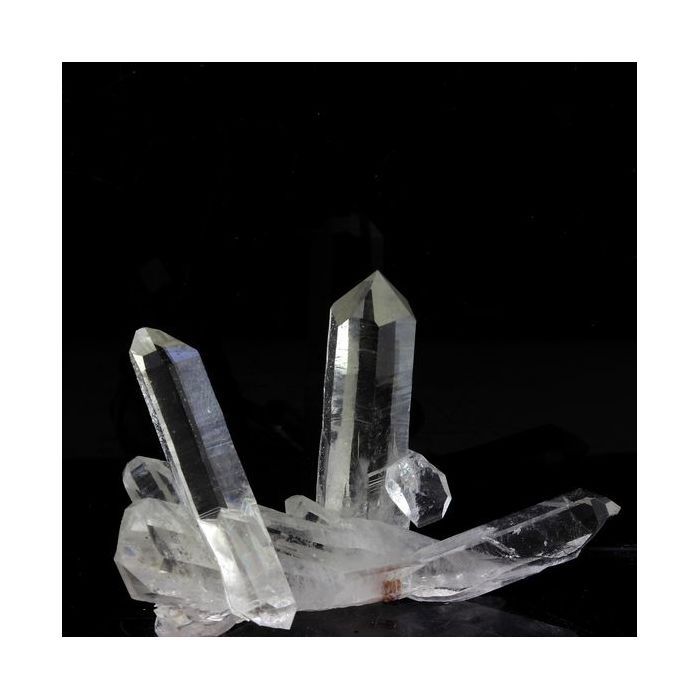 Pierres et Minéraux. Quartz biterminé. 82.5 ct. La Gardette Mine, Bourg d'Oisans, Isère, France.