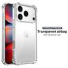 Высокопрозрачный противоударный чехол для телефона For Iphone 17 Air 16 15 14 Plus 13 12 11 17 Pro Max 16e Защитная крышка Coque