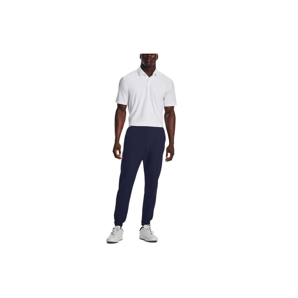 Under Armour Polo Shirts Men's White Moderate Straight Fit 1377362-100