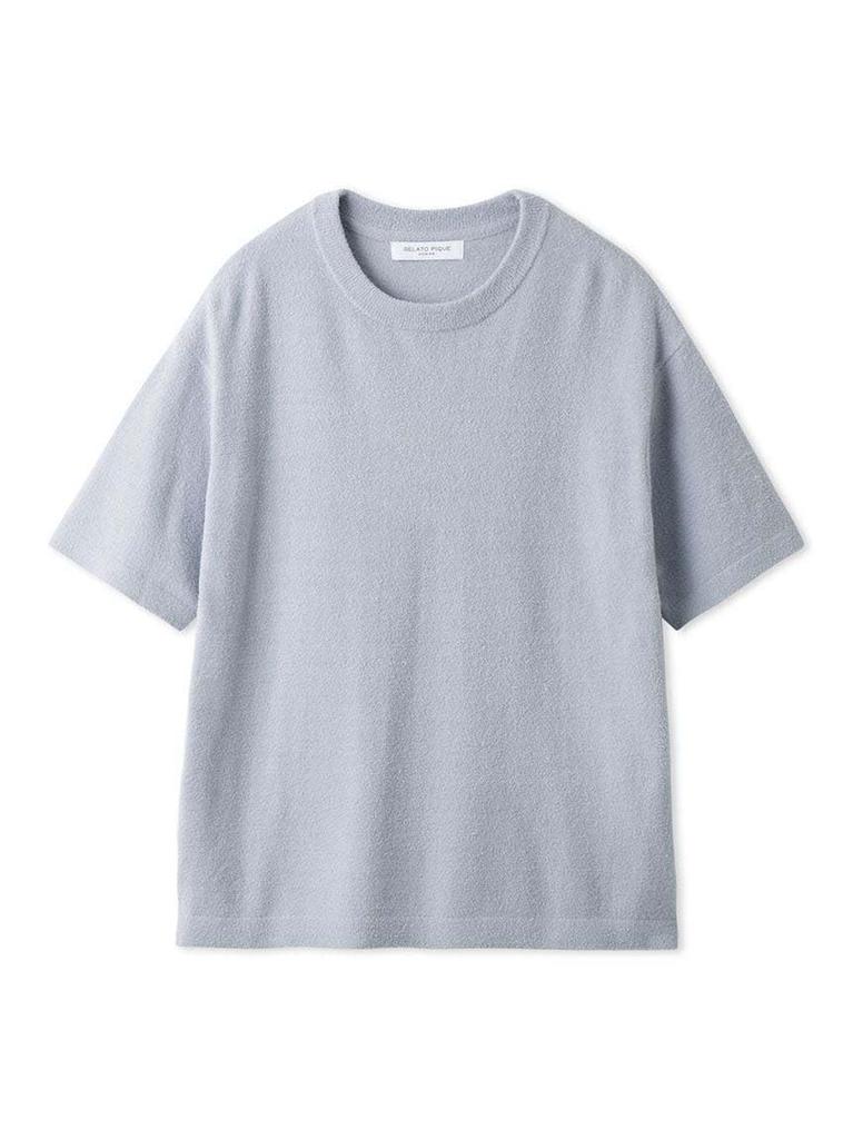 gelato pique HOMME Sumlite Logo JQD Pullover PMNT242933 SAX Men's