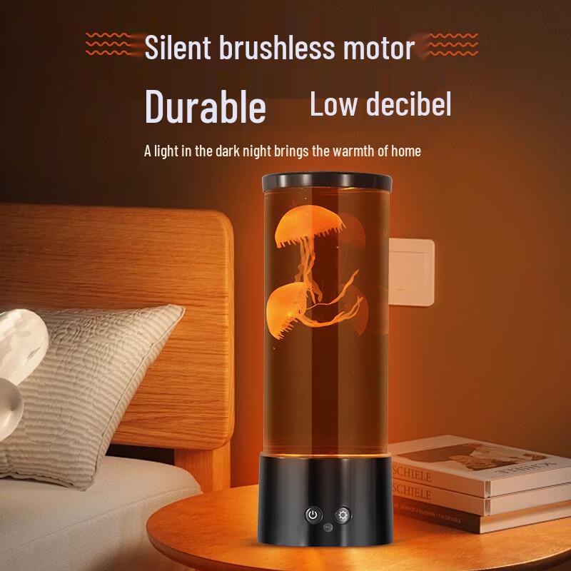 Remote Control Jellyfish LED Lamp
