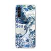 Чехол для телефона 'Морская звезда, Морская черепаха, Акула' для Samsung Galaxy A17 A16 A14 A15 A13 A57 A56 A54 A55 A53 A37 A36 A34 A35 A33 A26 A2