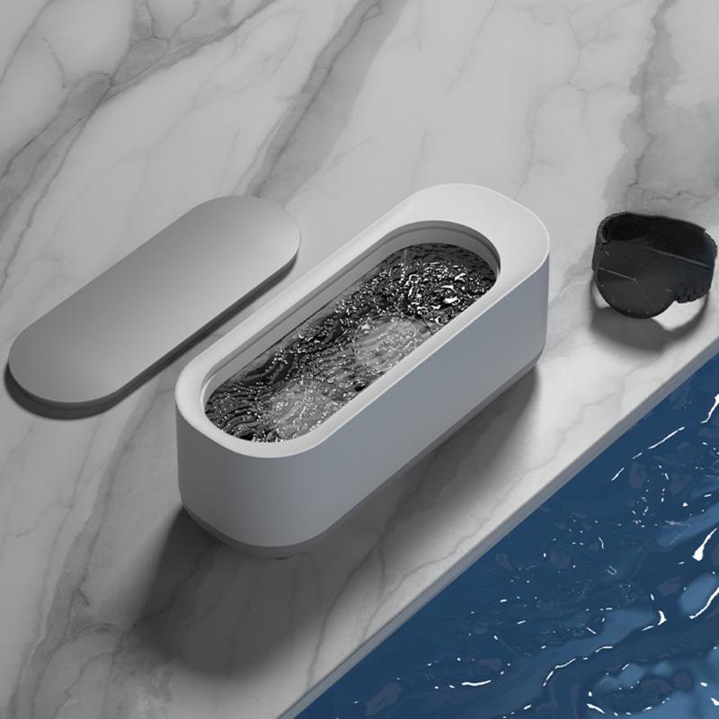 Ультразвуковая чистящая машина Высокочастотная вибрация Ультразвуковое очищающее средство для мытья часов Очиститель для ювелирных изделий и очков