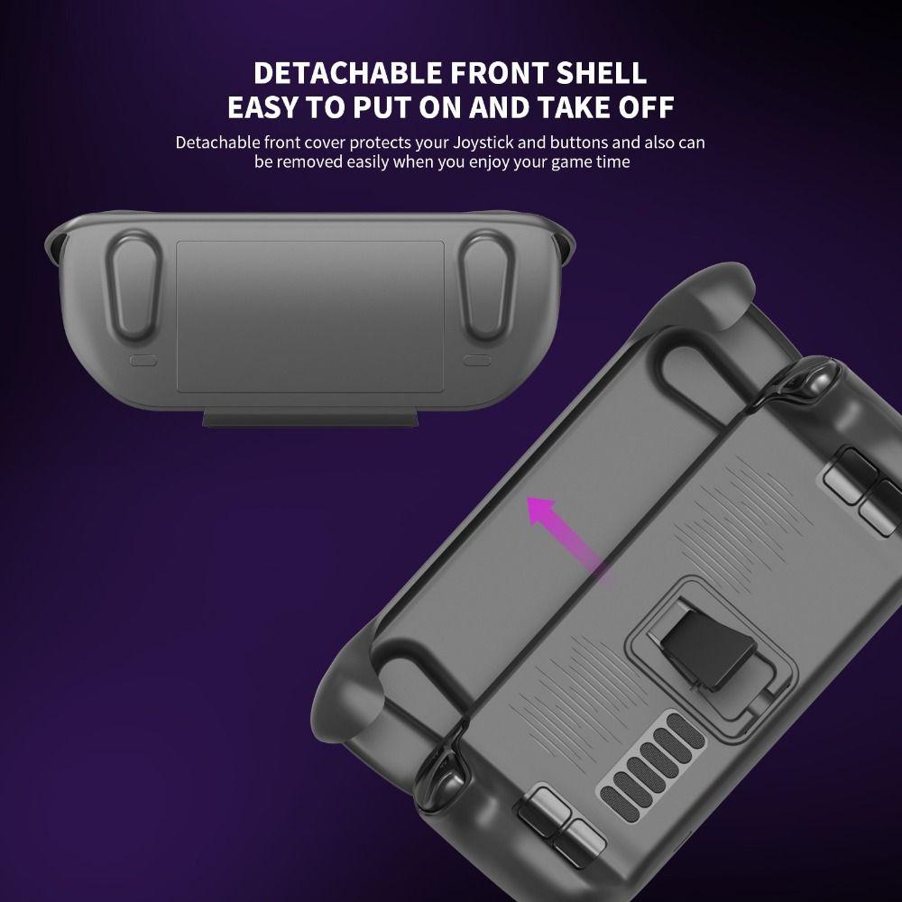Detachable Host Protective Cover Game Accessories Sliding Shell for Steam Deck