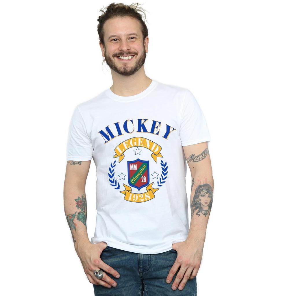 Disney Mens Mickey Mouse Legend T-Shirt
