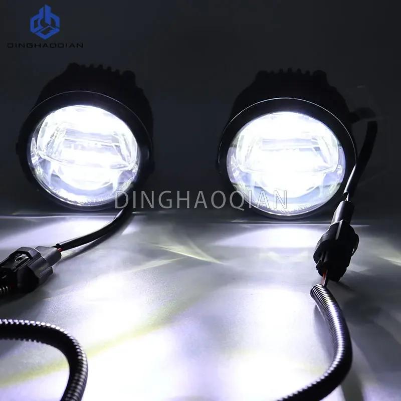 2 шт. Сборка противотуманной фары H11 Автомобильная передняя противотуманная фара для Nissan X-Trail Tiida Juke Patrol Cube NV200