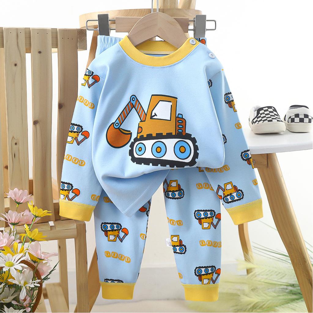 Cotton Underwear Set for Children Boys Warm Autumn Clothes for Girls Home Clothes Set