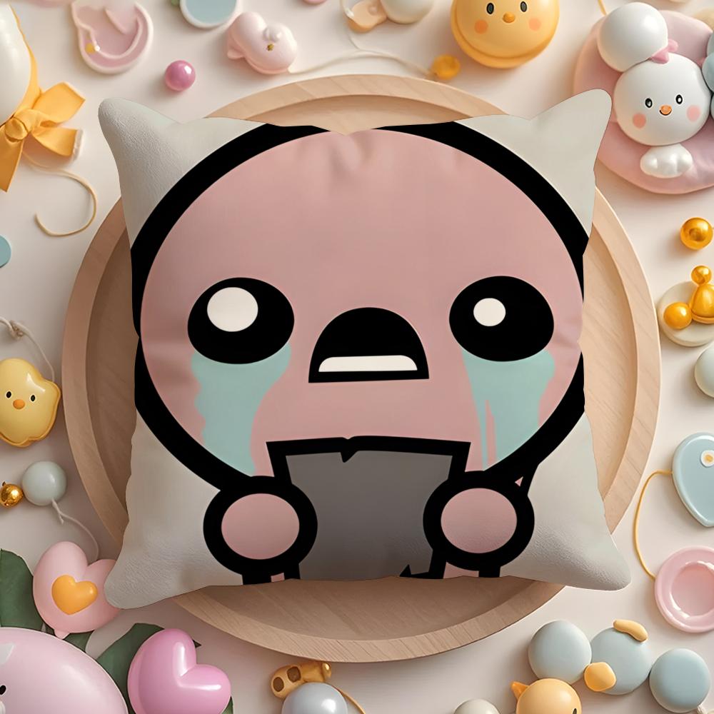 Подушка с принтом The Binding of Isaac для дома и автомобиля, двусторонняя, мягкая и прочная, для повседневного использования