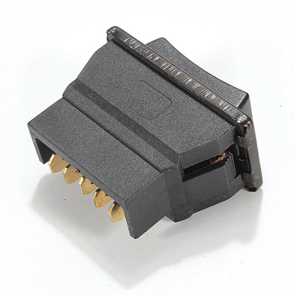 1/2/3/4Pcs  DC 12V 20A 5-Pin Car Vehicle DPDT Power Window Momentary Rocker Switch ON-OFF-ON Universal