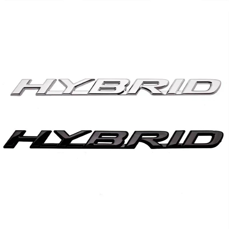 3D Металлическая ЭМБЛЕМА HYBRID Задняя Дверь Багажника Крыло Эмблема Значок Наклейки Декали для Lexus RX350 NX200 ES300 IS300 LX470 LX570