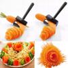Portable Vegetable Spiralizer Slicer Handheld Peeler Stainless Steel Spiral Slicer for Potatoes Kitchen Cutter Tools