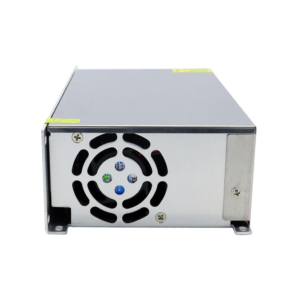 Сетевой адаптер-преобразователь AC 100-240V в 48V 7.5A 360W с регулируемым напряжением для светодиодных лент, камеры, компьютера, проектора, радио