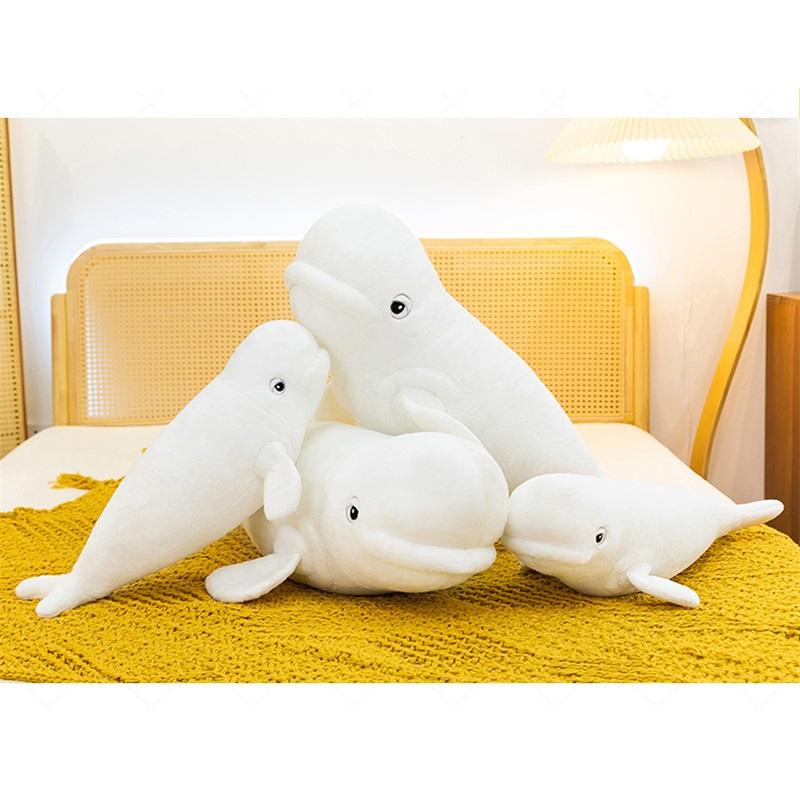Marine animal series simulated whale plush toy doll large pillow bed cushion doll